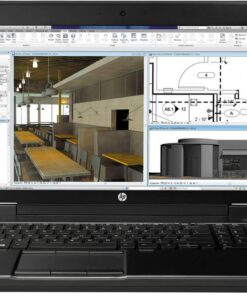 لپ تاپ صنعتی استوک اروپایی 15.6 اینچی اچ پی زدبوک مدل HP Zbook15 G2 با پردازنده Core i7 4810mq نسل چهارم کارت گرافیک دو گیگ k2100