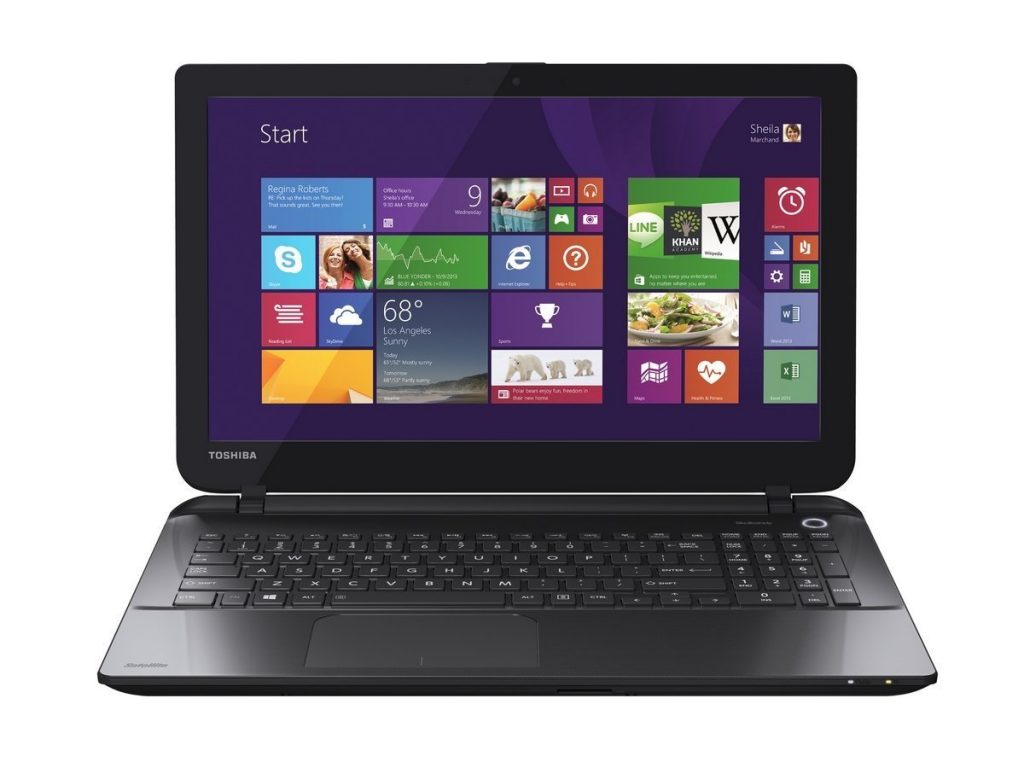 لپ تاپ استوک اروپایی توشیبا ستالايت مدل Toshiba SATELLITE L50-B-1P1 صفحه 13.3 اینچی پردازنده Core i5 نسل چهارم گرافیک دو گیگ AMD