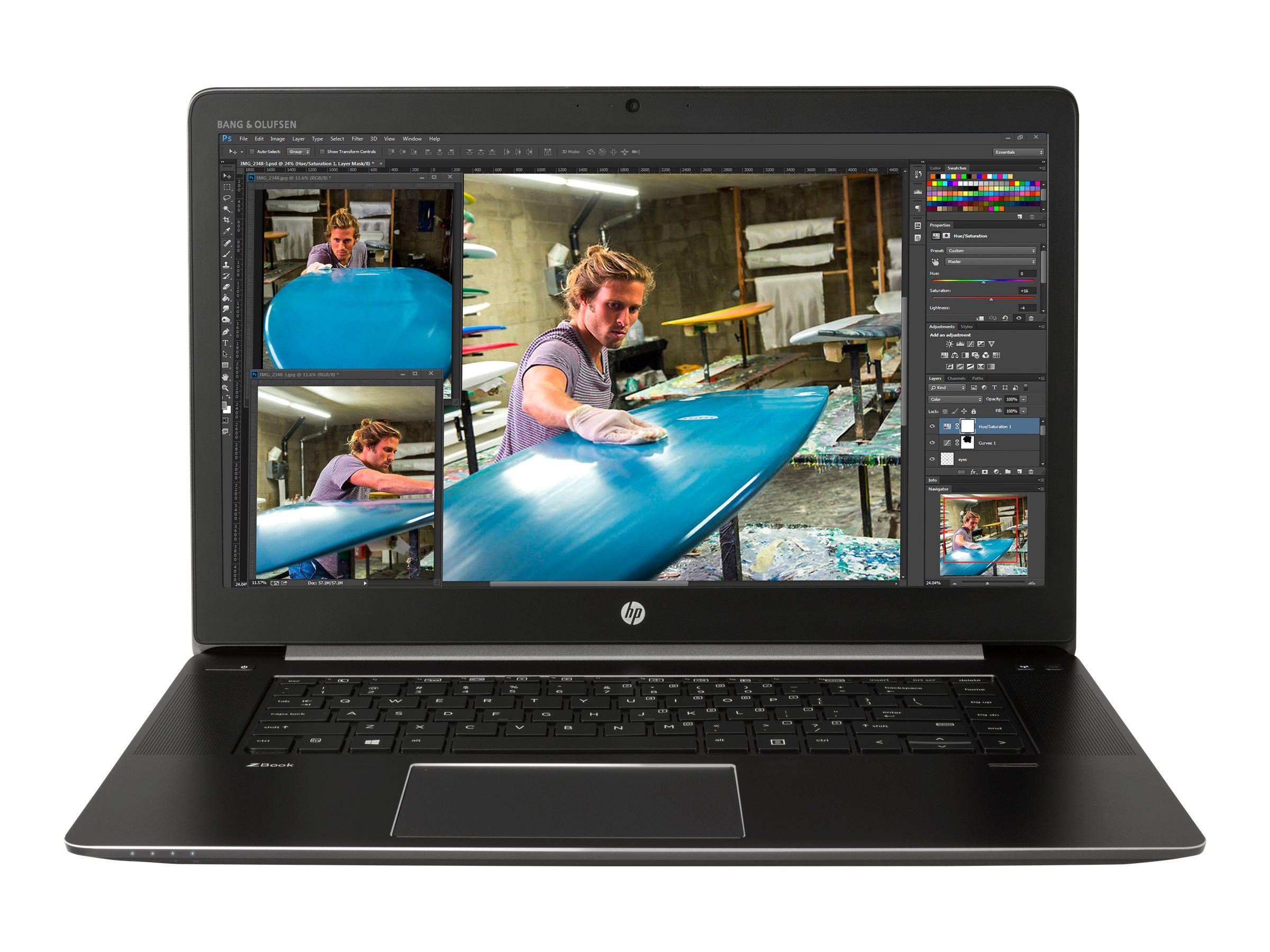 مشخصات و خرید اینترنتی لپ تاپ اچ پی زدبوک HP Zbook 15 G3 Studio پردازنده Core i7 نسل ششم گرافیک کوادرو با بهترین قیمت از فروشگاه BestLaptop4U