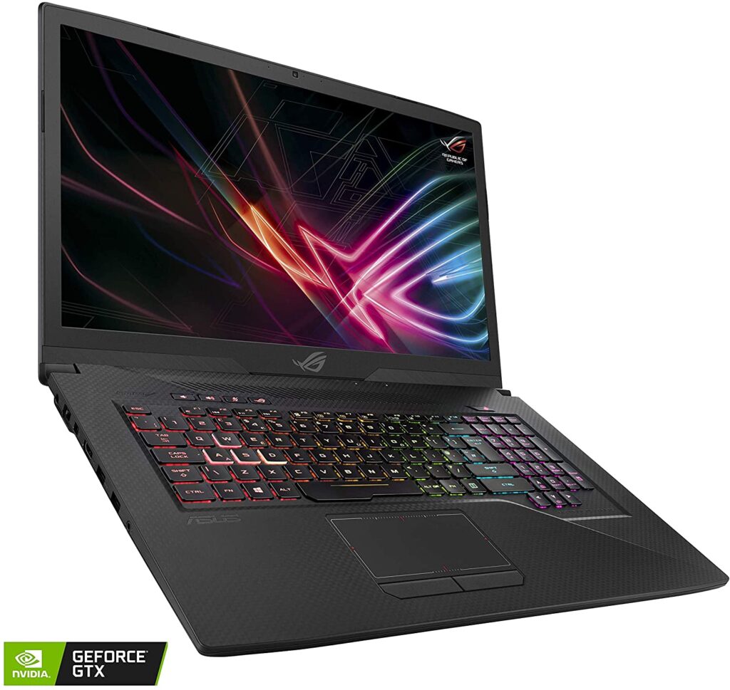 لپ تاپ اپن باکس گیمینگ ایسوس ASUS ROG Strix GL703G  صفحه 17.3 اینچ پردازنده Core i7 8750H نسل هشتم گرافیک شش گیگ انویدیا GTX 1060