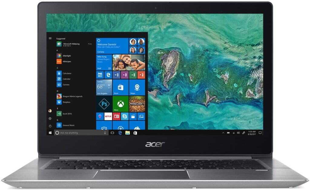 لپ تاپ ایسر Acer Swift SF314-56G-53MZ i5-8265U/8GB/ 1TB/2GB Nvidia MX150