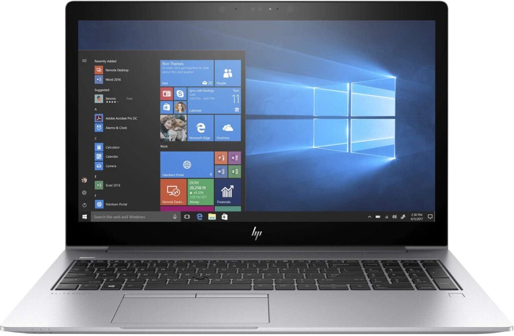 لپ تاپ استوک اچ پی HP EliteBook 850 G5 Core i7-8565U/8 GB/256 GB/Intel UHD 620