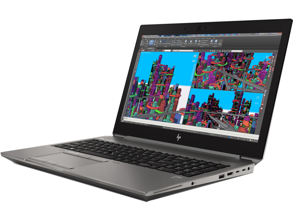 لپ تاپ استوک زدبوک HP Zbook 15 G5 i7-8850H/32 GB/512 GB/4GB NVIDIA P1000