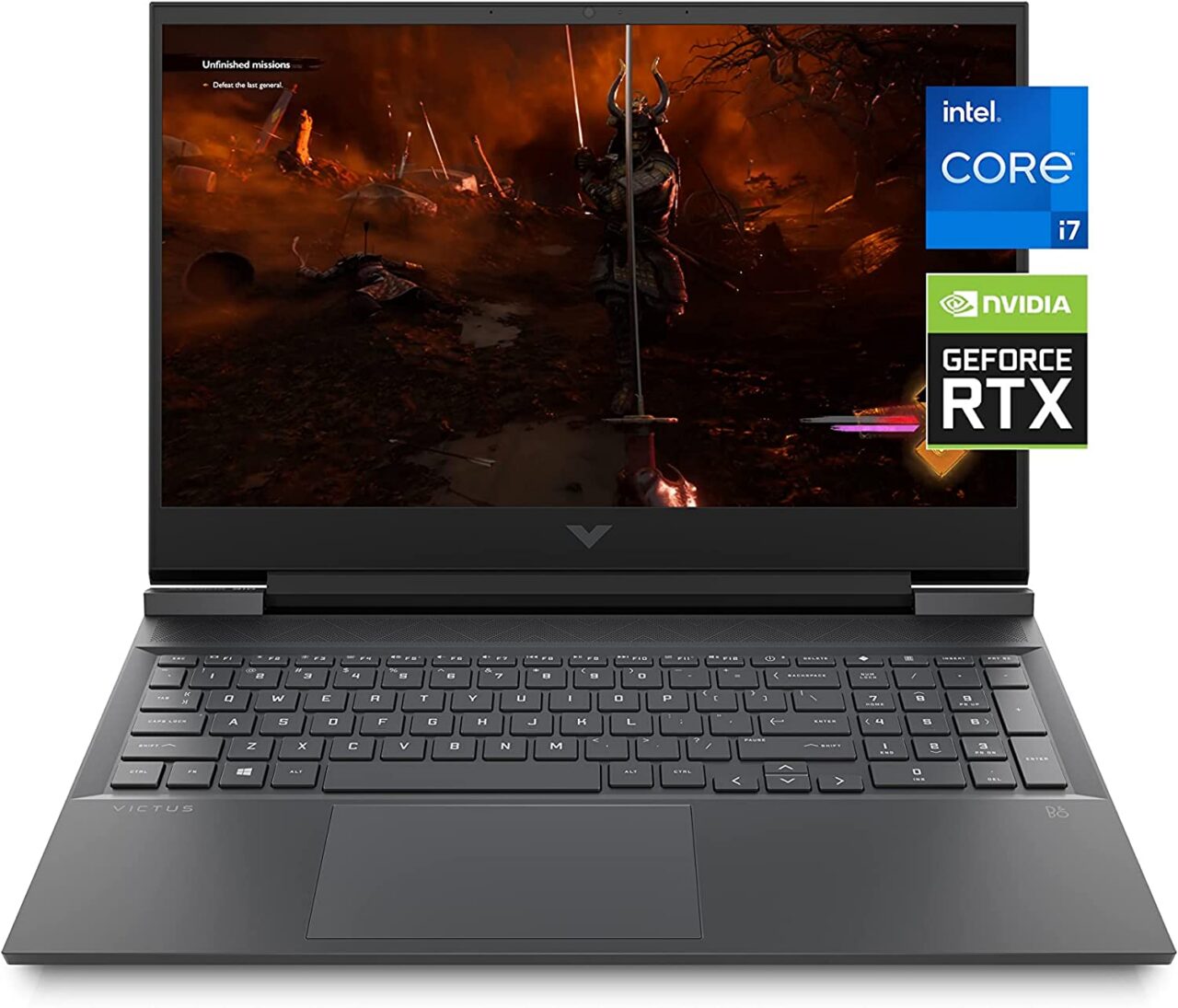 لپ تاپ گیمینگ HP Victus 16 پردازنده Core i7 نسل دوازدهم گرافیک شش/ چهار گیگ RTX