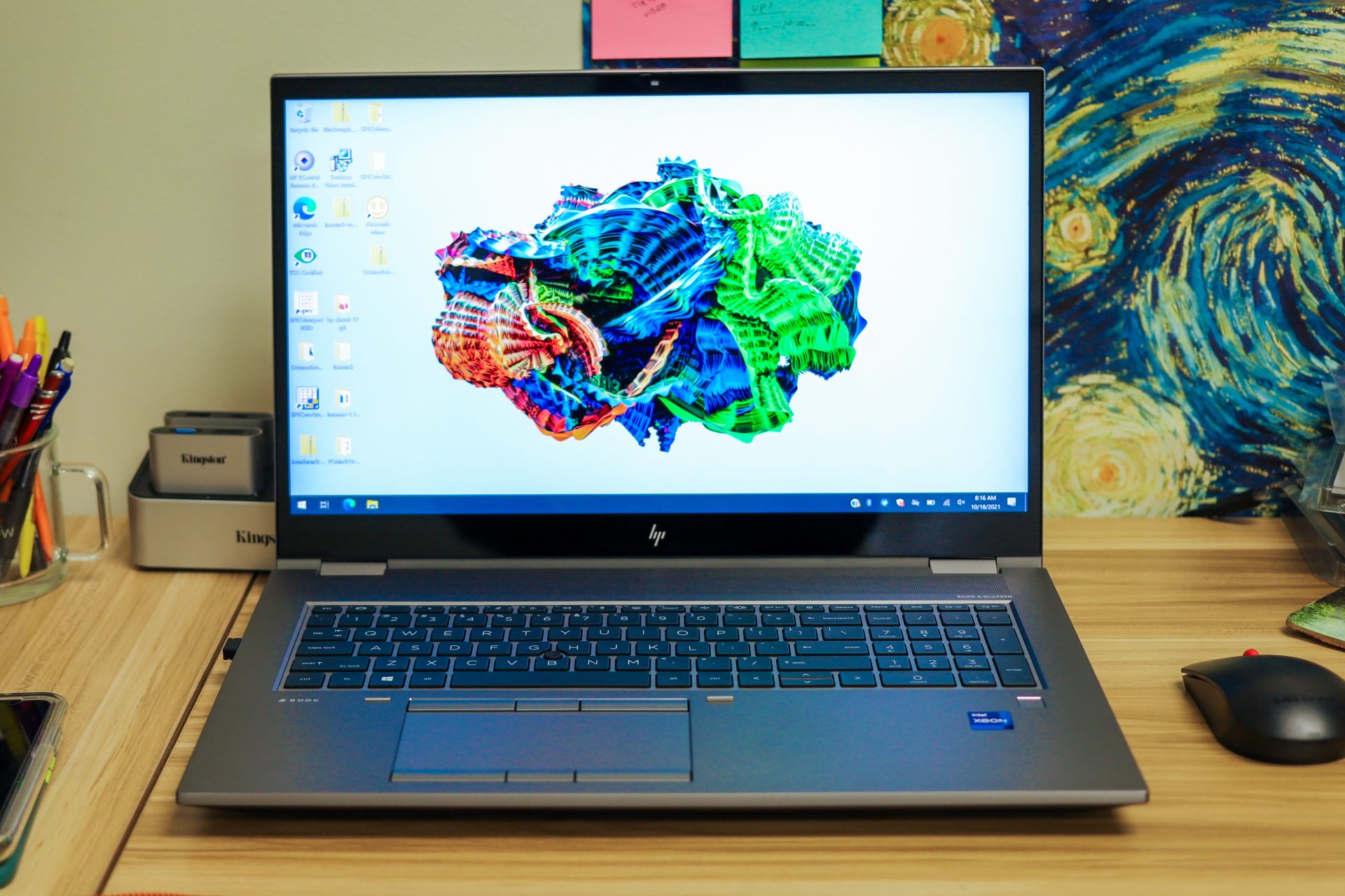 خرید لپ تاپ اچ پی زدبوک HP Zbook 17 G8 Workstation پردازنده Intel Xeon نسل یازدهم گرافیک چهارگیگ RTX
