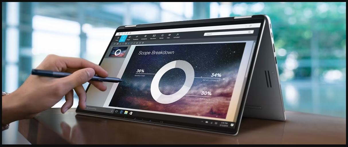 لپ تاپ لمسی دل Dell Latitude 7400 2-in-1 پردازنده Core i5 نسل هشتم