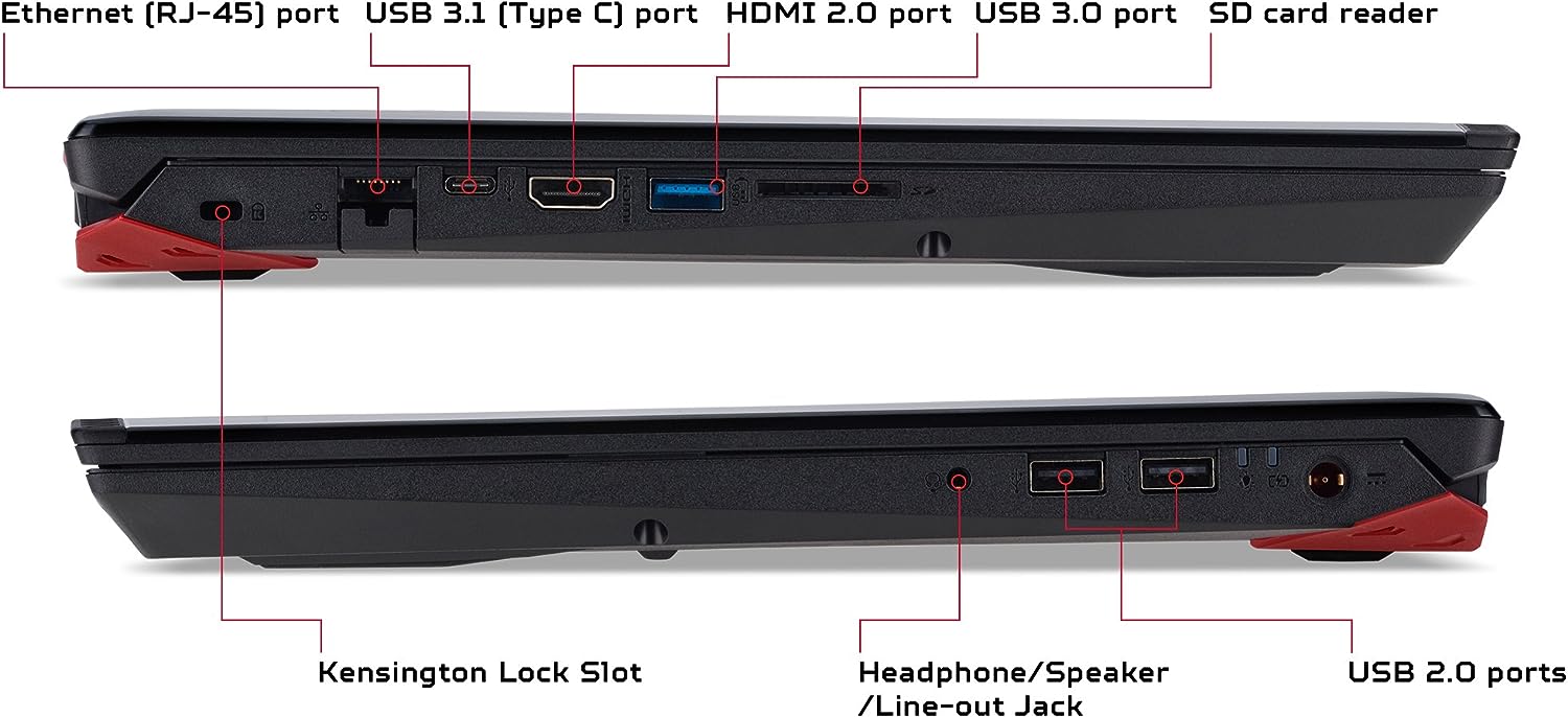 مشخصات کامل لپ تاپ Acer مدل Acer Predator Helios 300 PH315-51