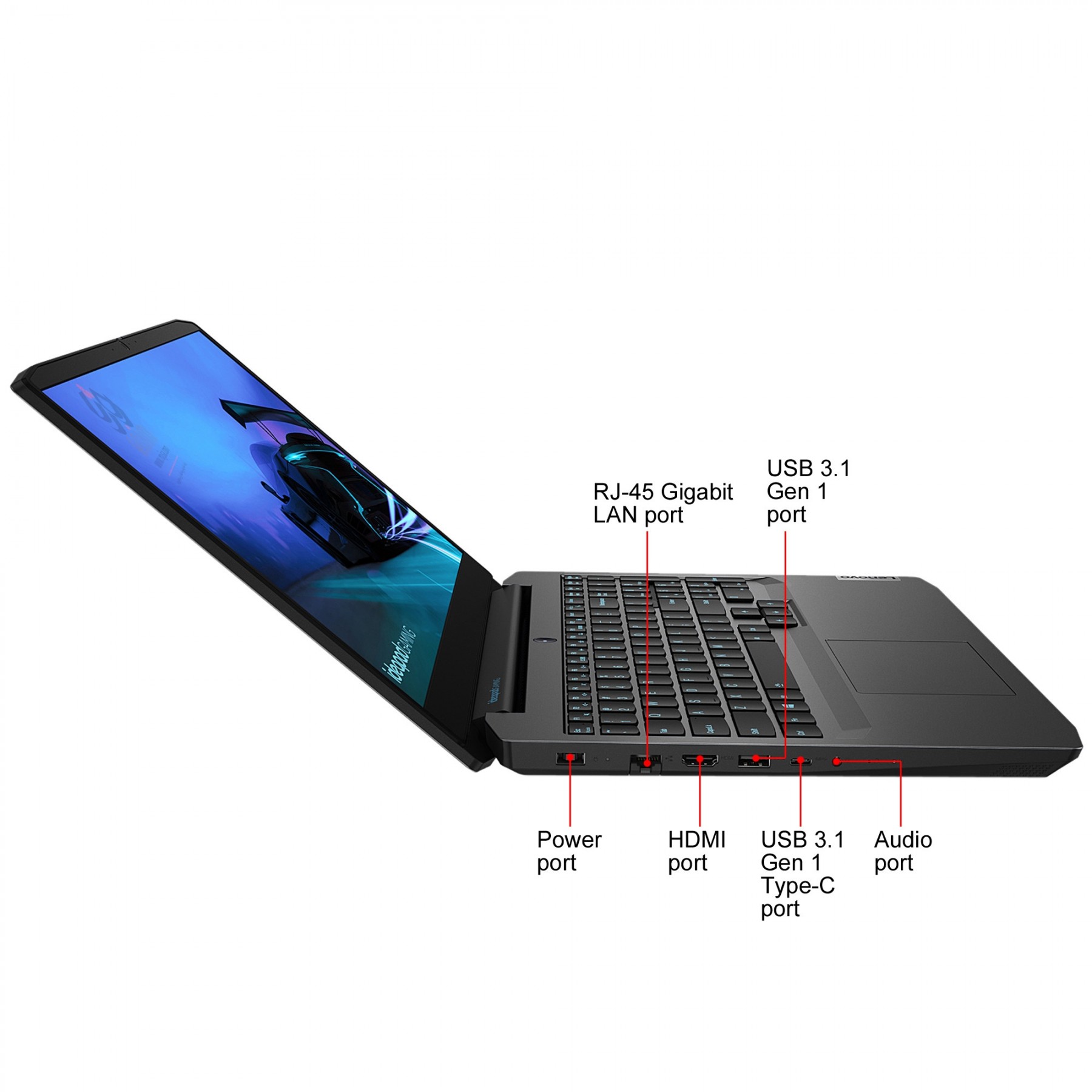ویژگی های لپ تاپ لنوو مدل Lenovo IdeaPad Gaming 3 15ARH05 82EY002BUS