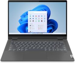 قیمت لپ تاپ استوک اروپایی لنوو ایدیاپد فلکس Lenovo Ideapad Flex 5 صفحه 14 اینچی تاشو 360 درجه لمسی پردازنده Core i7-1165G7 نسل یازدهم گرافیک اینتل Iris Xe