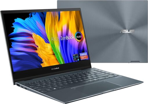 قیمت لپ تاپ زنبوک ایسوس ASUS Zenbook Flip 13 صفحه نمایش 13.3 اینچ لمسی با قابلیت چرخش 360 درجه و پردازنده Core i5-1135G7 نسل یازدهم گرافیک اینتل Iris XE