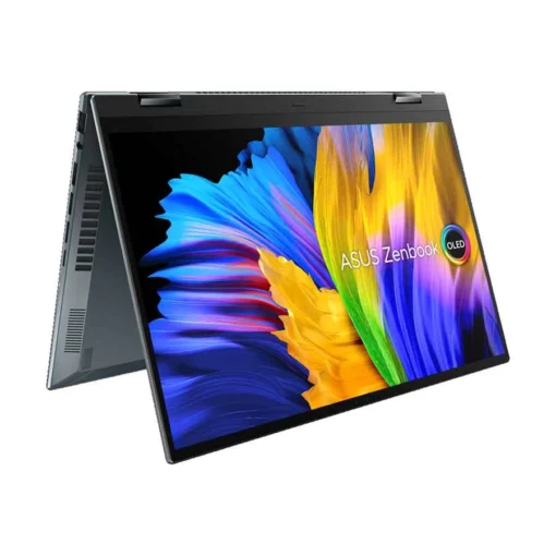 قیمت لپ تاپ زنبوک ایسوس ASUS Zenbook Flip 14 صفحه نمایش 14 اینچ لمسی با قابلیت چرخش 360 درجه و پردازنده Core i5-1135G7 نسل یازدهم گرافیک اینتل Iris XE