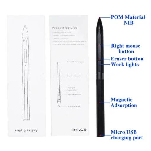 قلم سرفیس شارژی پک دار استایلوس شرکتی  Active Stylus For Surface