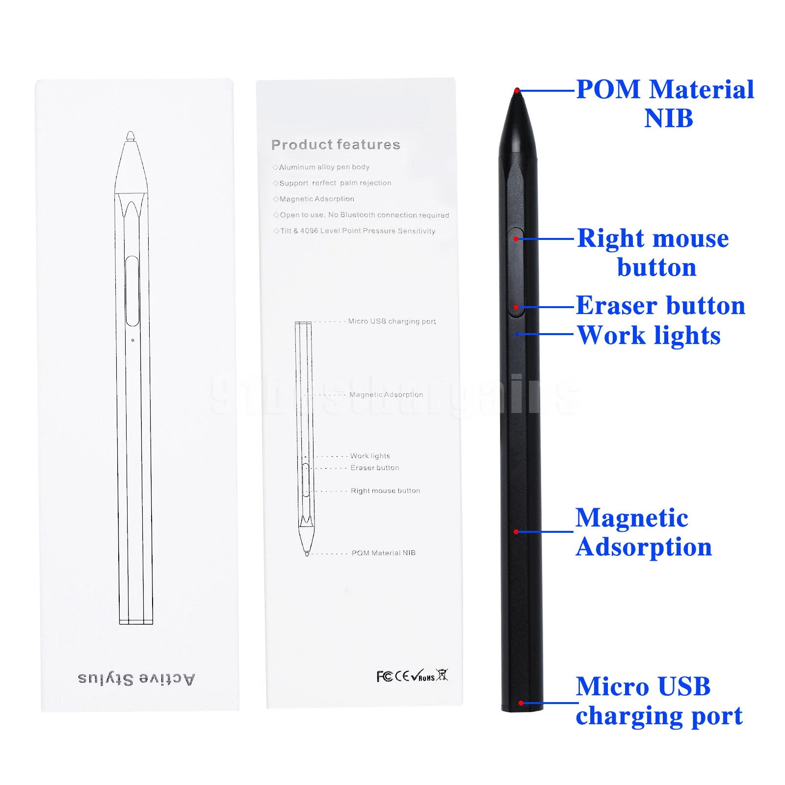 قلم سرفیس استایلوس شرکتی  Active Stylus For Surface