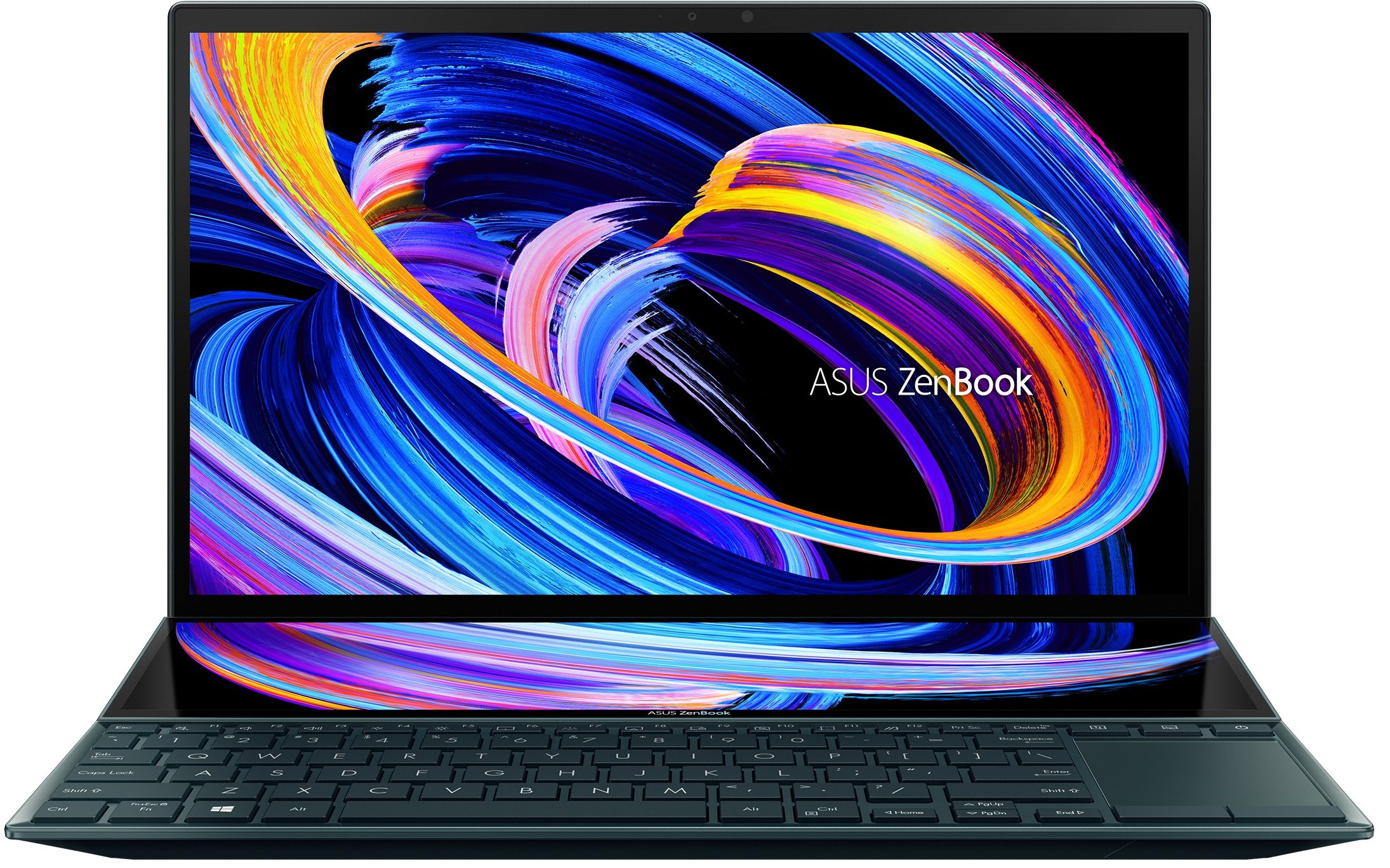 لپ تاپ گیمینگ استوک لمسی ایسوس ASUS ZenBook UX482 (Dual Screen) i7-1195G7 /16GB /512GB /2GB NVIDIA