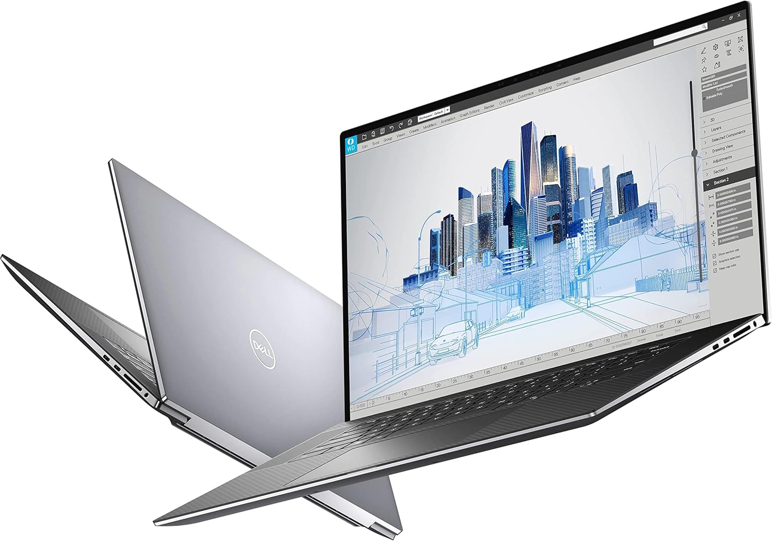 لپ تاپ استوک دل Dell Precision 5760 i7-11850H /16 GB /512 GB /6GB NVIDIA RTX A3000 - Image 7
