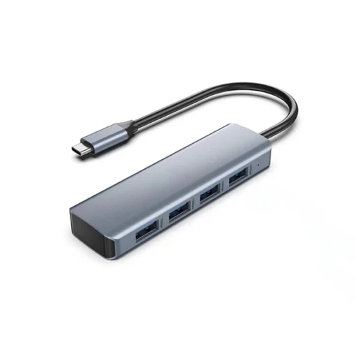 هاب USB-C چهار پورت HB045A با سرعت 10Gbps و پشتیبانی از USB 3.2